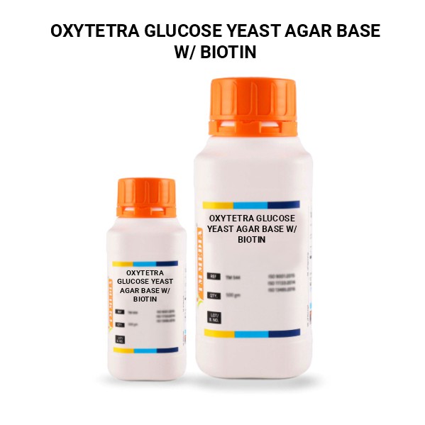 Oxytetra Glucose Yeast Agar Base W/ Biotin